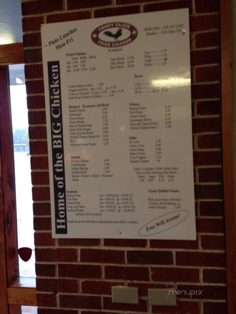 Crispy Cajun Fried Chicken - Bunkie, LA menu_pic