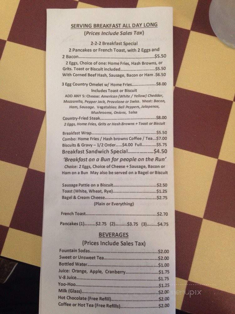Good Thymes - Titusville, FL menu_pic