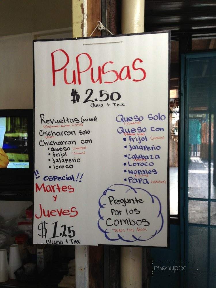 Jessica's Restaurante Familiar - Los Angeles, CA menu_pic