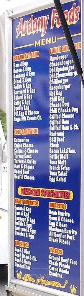 Ardony Food - Rolling Hills Estates, CA menu_pic