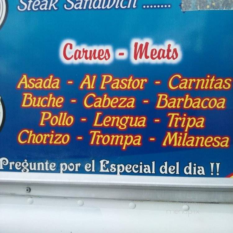 Armando's Hot Food - Los Angeles, CA menu_pic