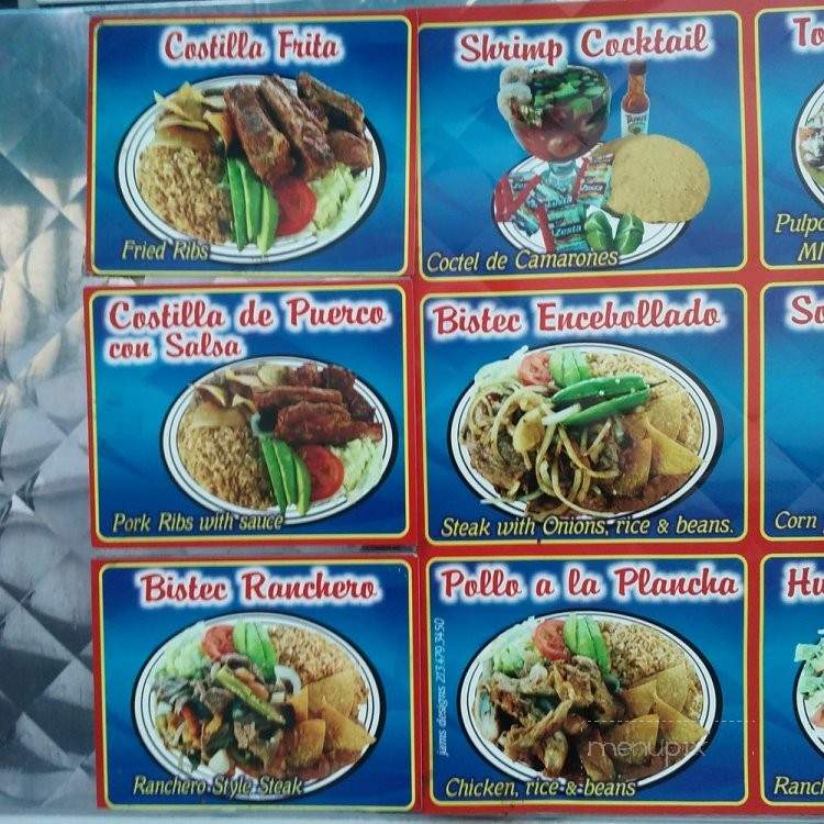 Armando's Hot Food - Los Angeles, CA menu_pic