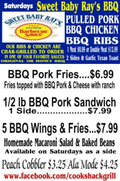 The Eatery Cook Shack Grill - Silver Springs, FL menu_pic