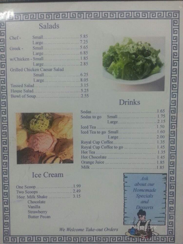 Ted's Restaurant - Citra, FL menu_pic