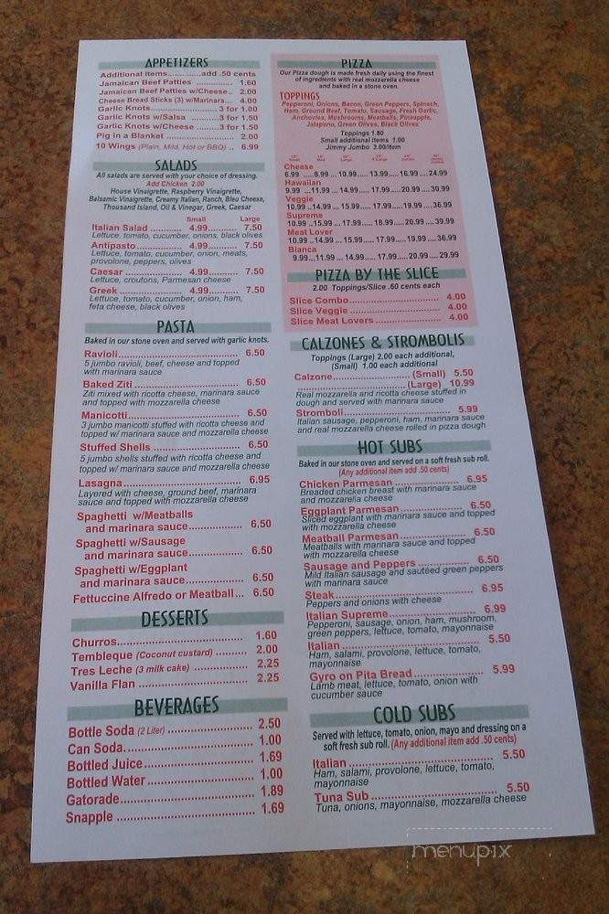 484 New York Pizza - Bushnell, FL menu_pic