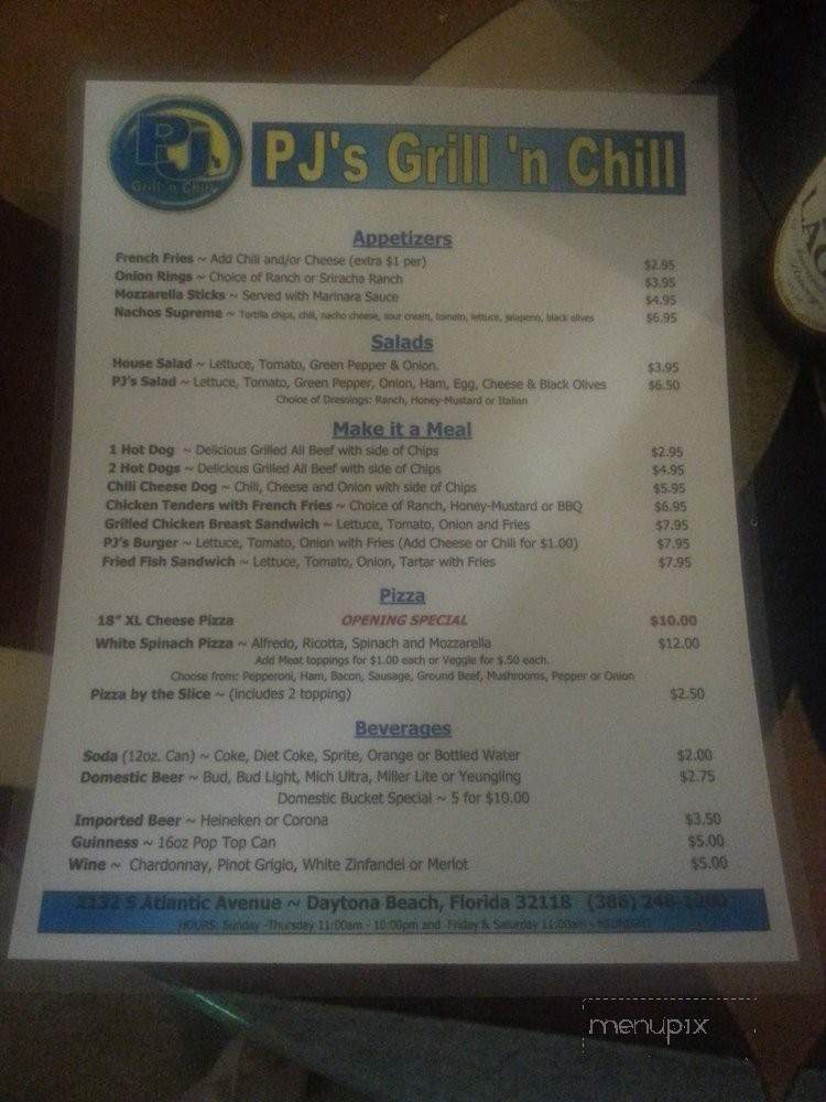/251185099/PJs-Grill-N-Chill-Daytona-Beach-FL - Daytona Beach, FL