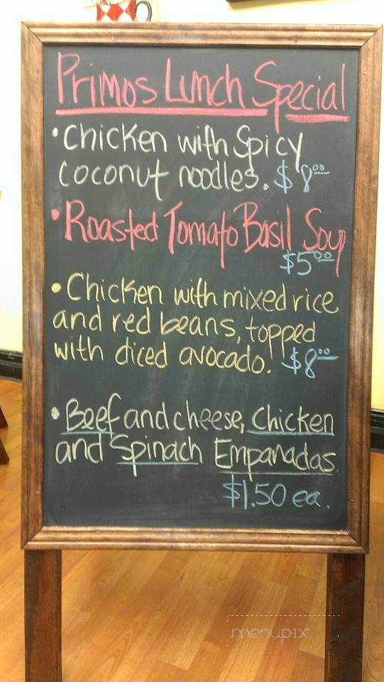 Primos Sandwich and Grille - Atlanta, GA menu_pic