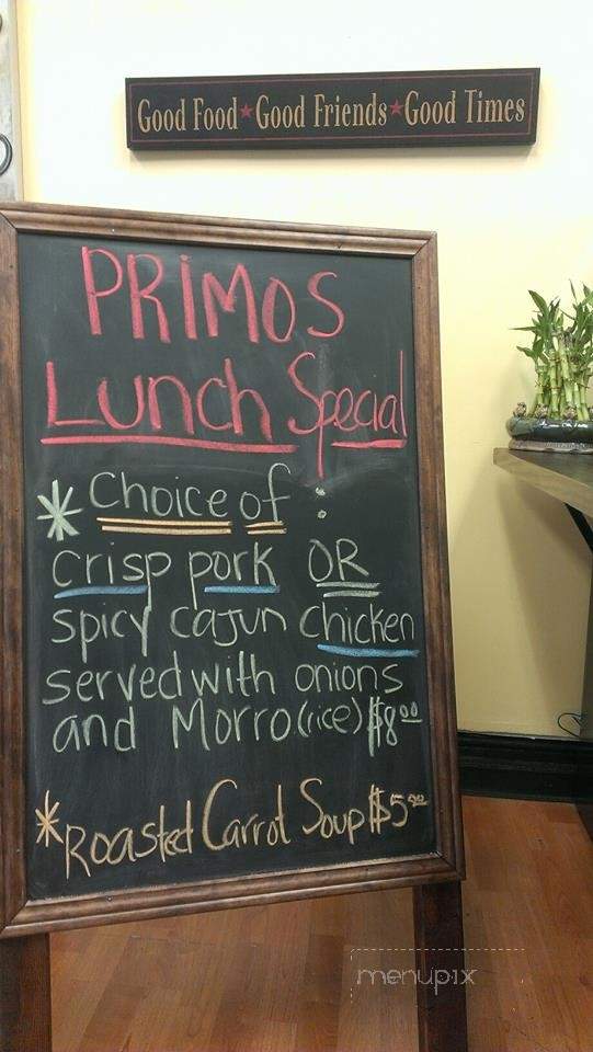 Primos Sandwich and Grille - Atlanta, GA menu_pic