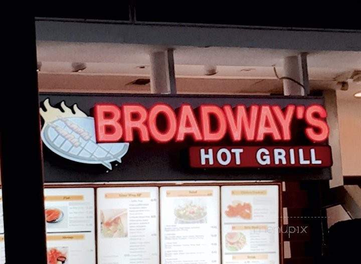 Broadway's Hot Grill - Oviedo, FL menu_pic