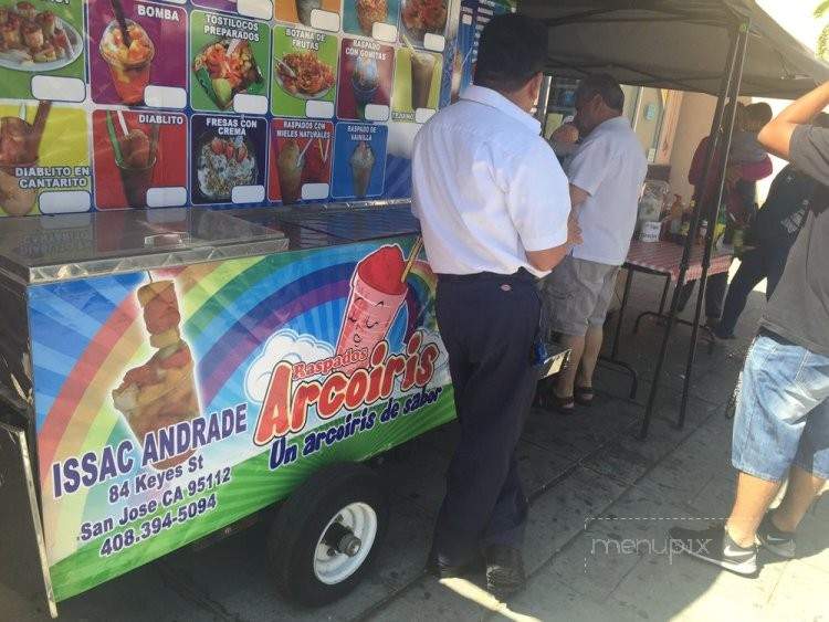Raspados Arcoiris De Andrade - San Jose, CA menu_pic
