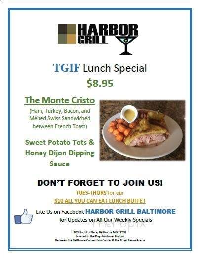 Hopkins Bar & Grill - Baltimore, MD menu_pic