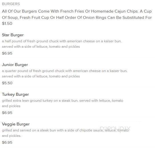 Fresh Start Diner - Toledo, OH menu_pic