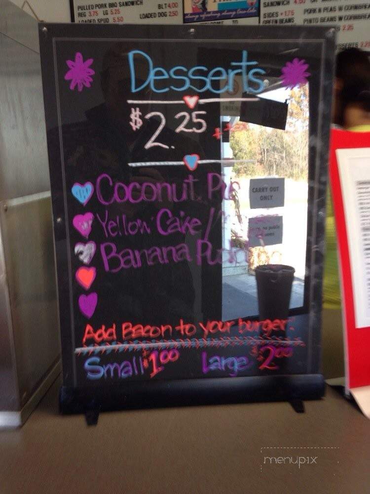 Dave's Spiced Right BBQ - Georgetown, TN menu_pic