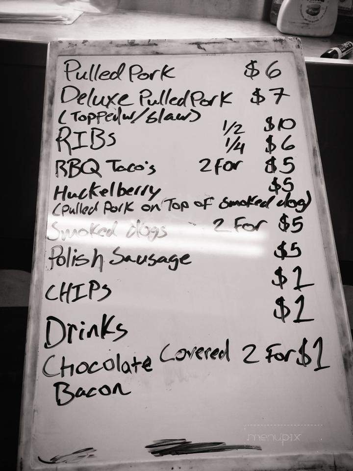 Boo Boo Smoke Shack - Louisville, KY menu_pic