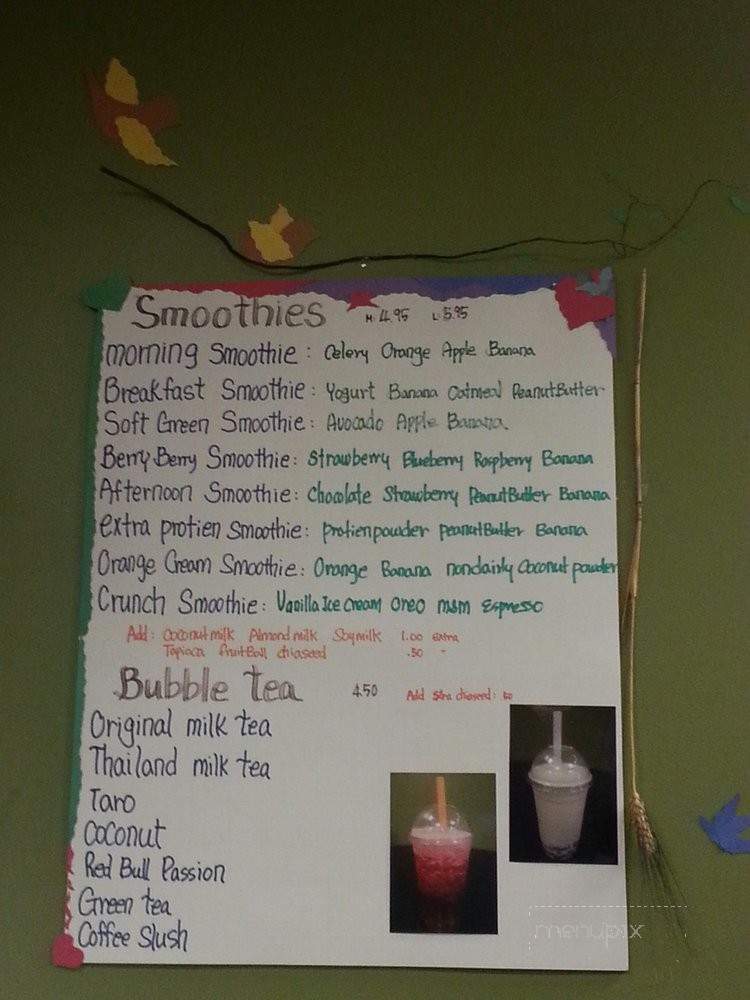 Anna's Chocolate Cafe - Portland, OR menu_pic