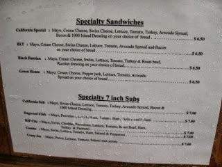 Sandwich Depot Deli - Portland, OR menu_pic