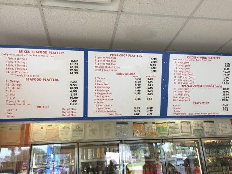 Cajun Joe's Seafood - New Orleans, LA menu_pic