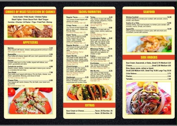 San Miguel Taqueria & Catering - Hayward, CA menu_pic