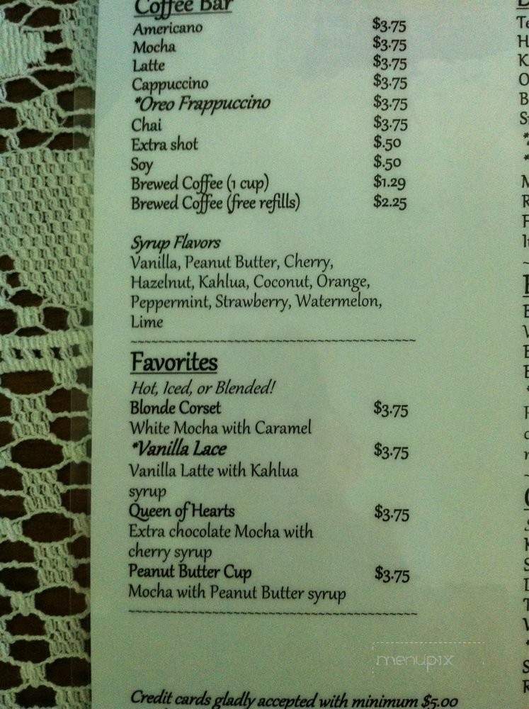 Blumb Bakery - Redding, CA menu_pic