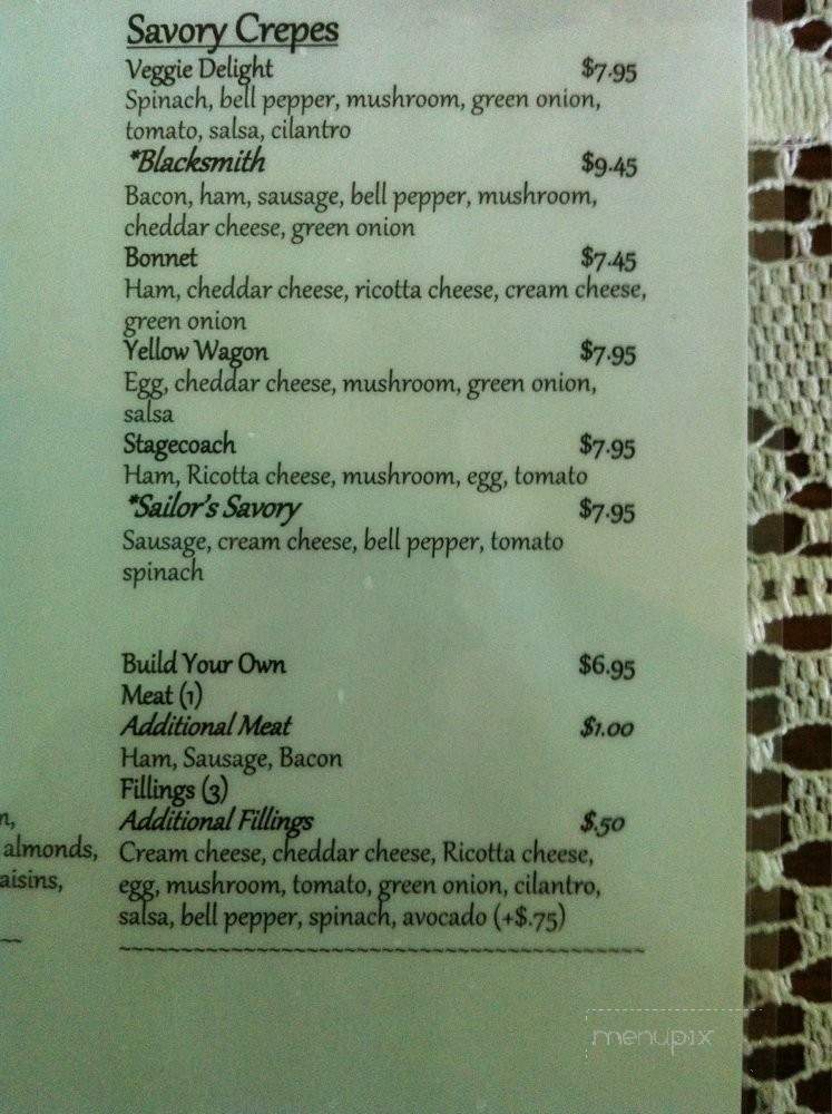 Blumb Bakery - Redding, CA menu_pic