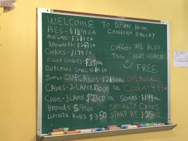 Down Home Comfort Bakery - Front Royal, VA menu_pic