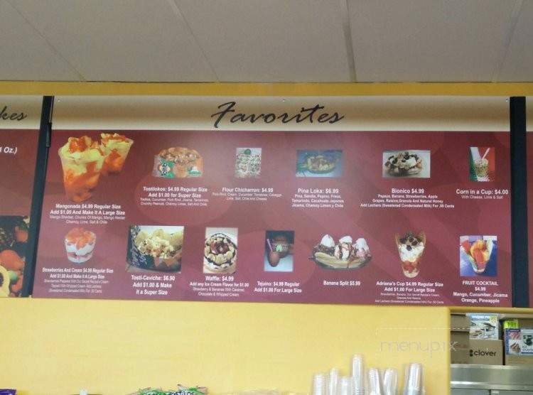 Paletalandia - Fresno, CA menu_pic