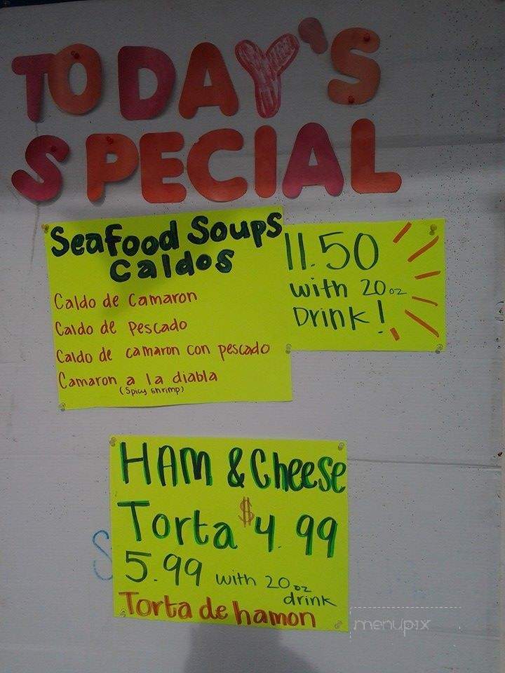 Cobian's Taqueria - Sanger, CA menu_pic