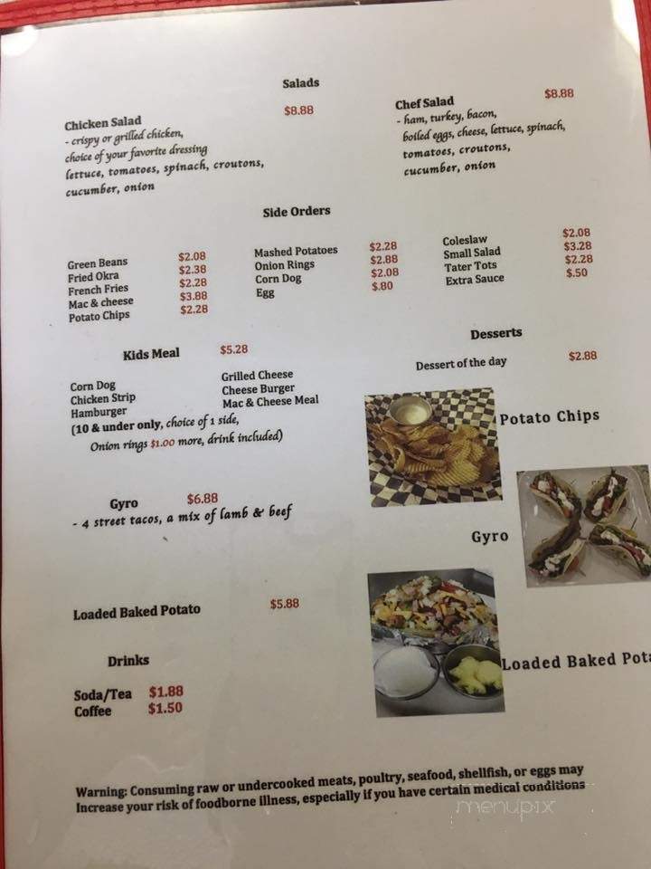 JQ's Fil-American Diner - Duncan, OK menu_pic