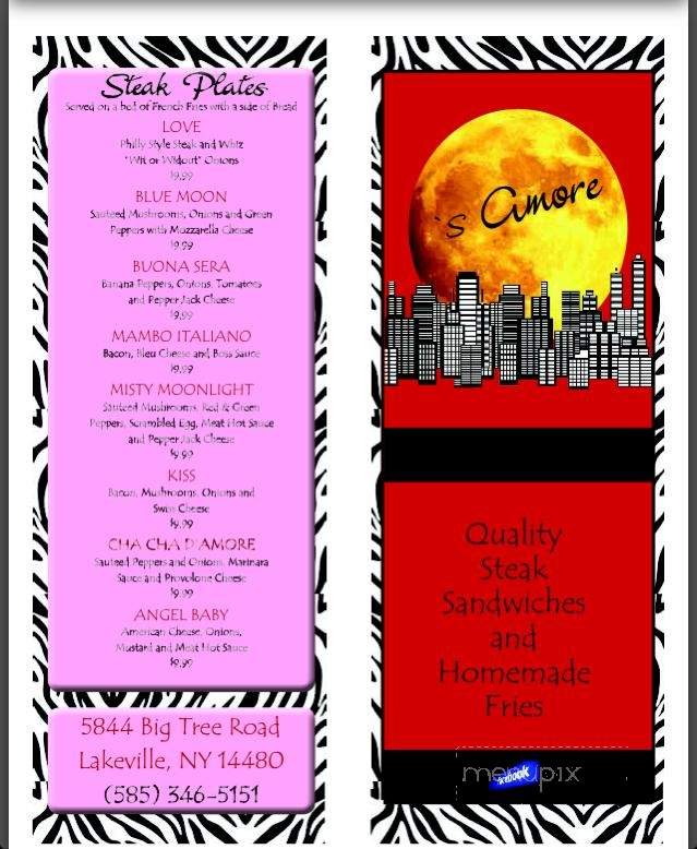 s Amore - Lakeville, NY menu_pic