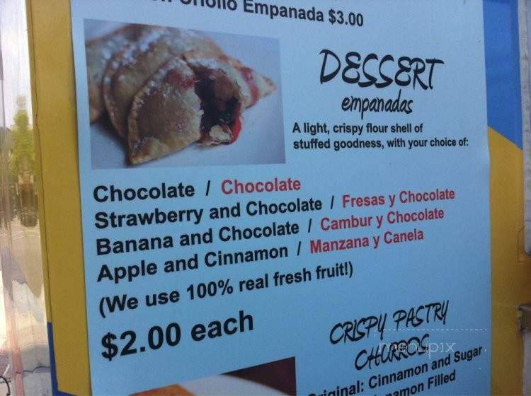 In And Out Empanadas - Madison, WI menu_pic