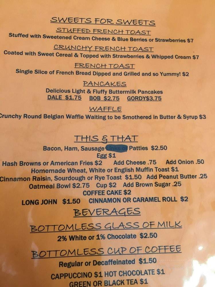 Timothy's - Fennimore, WI menu_pic