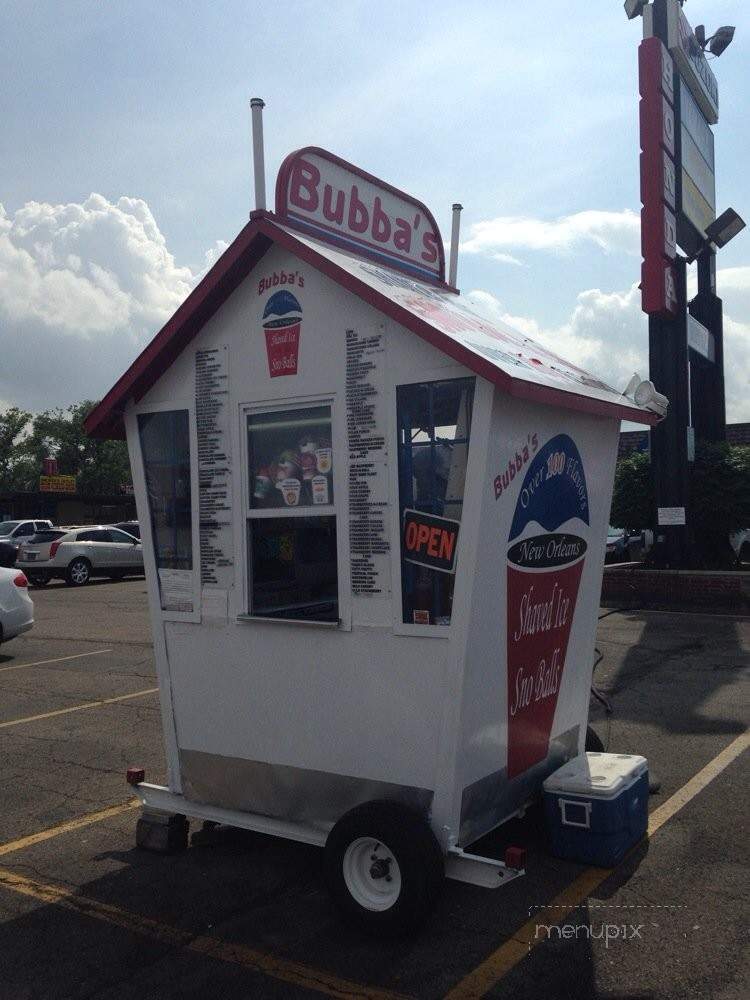 Bubba's Shaved Ice Snoballs - Grove City, OH menu_pic