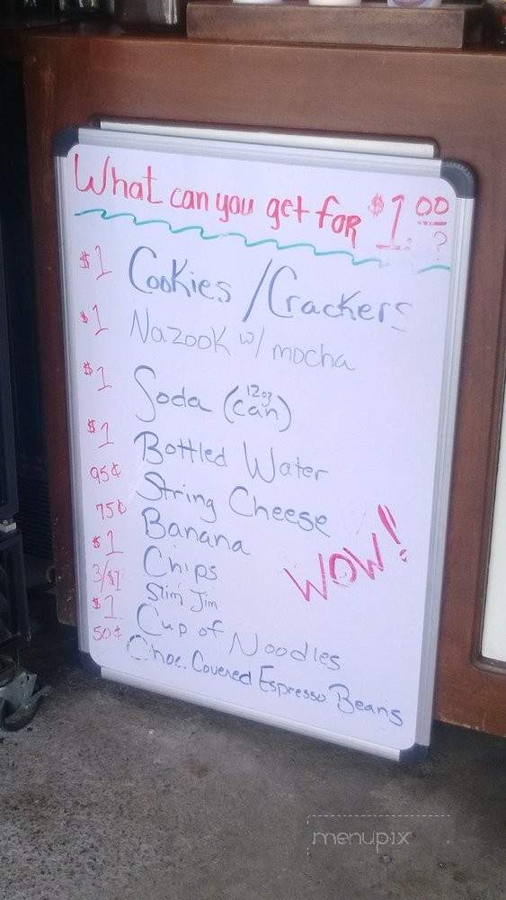 Dakota Bean - San Diego, CA menu_pic