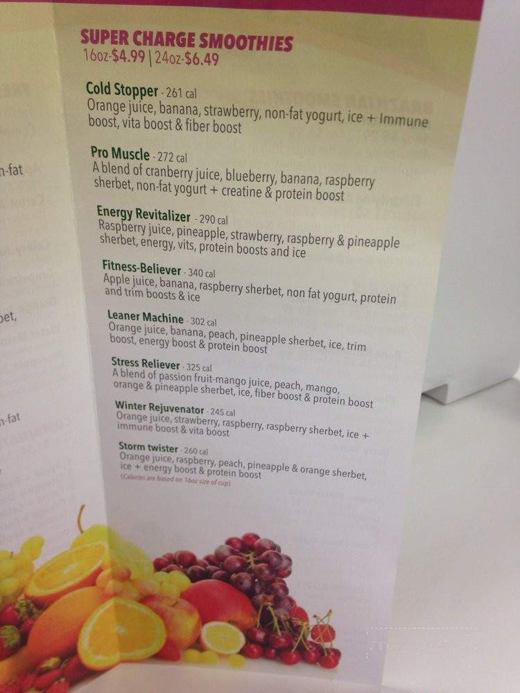 Twister Juice - Arcadia, CA menu_pic