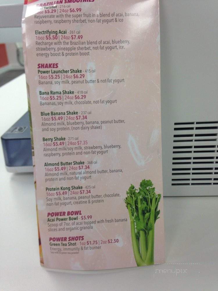 Twister Juice - Arcadia, CA menu_pic