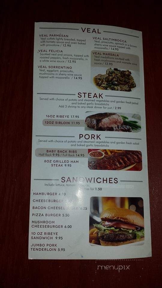 The Legend - Ottumwa, IA menu_pic