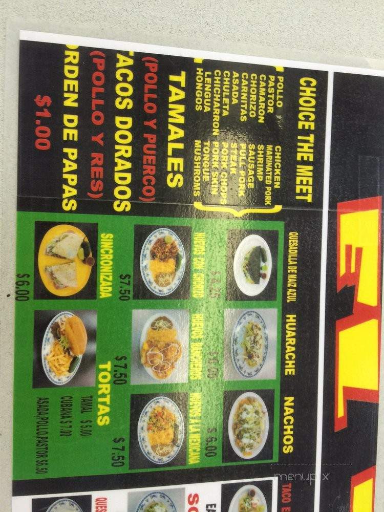 El Tio Mexican Restaurant - Dacula, GA menu_pic
