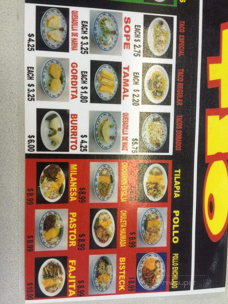 El Tio Mexican Restaurant - Dacula, GA menu_pic