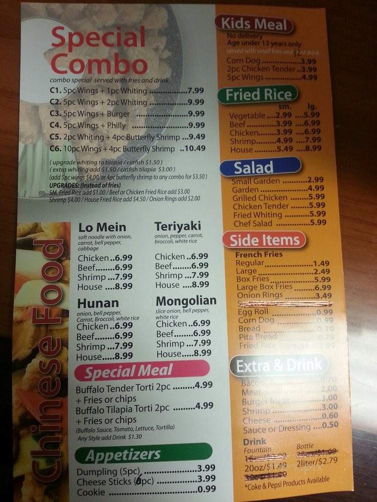 Buffalo Wing - Duluth, GA menu_pic