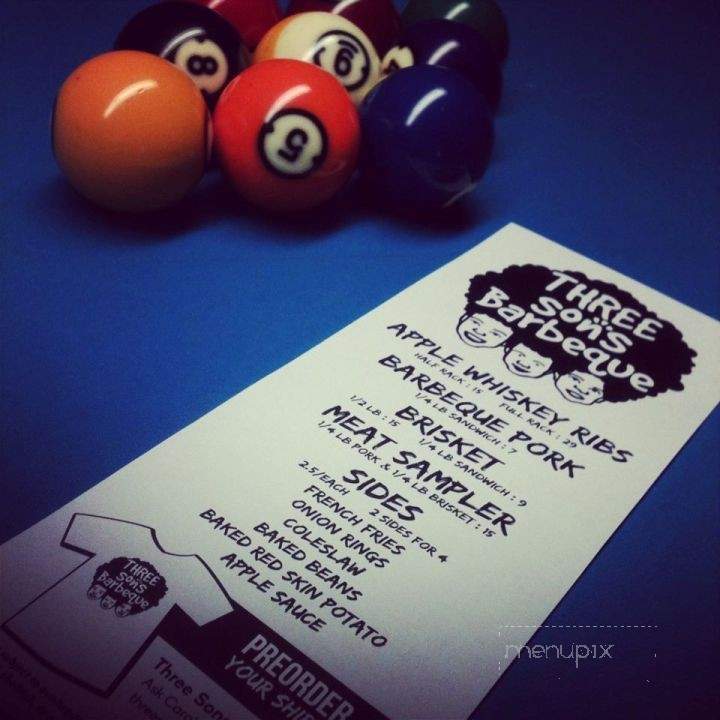 Club Med Billiard Parlor - Harrisburg, PA menu_pic