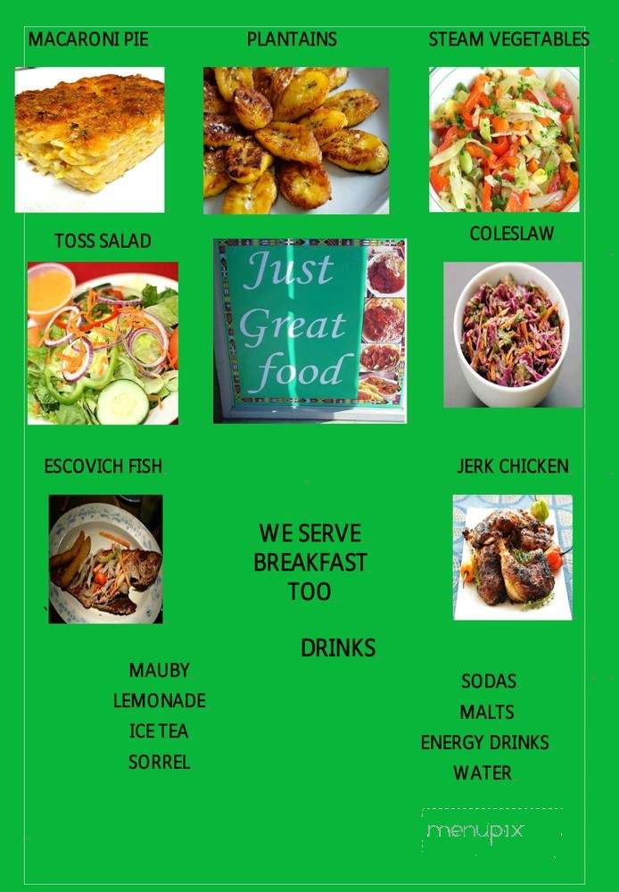 Just Great Food - Crown Heights, NY menu_pic