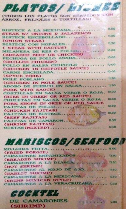 Tacos Veloz - Corona, NY menu_pic