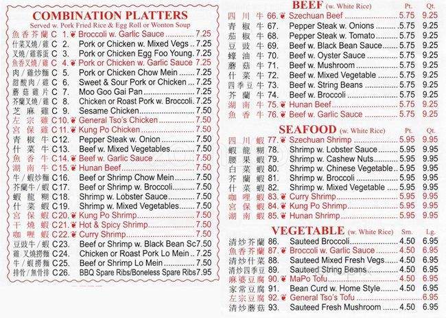 New Jin Xin - Brooklyn, NY menu_pic
