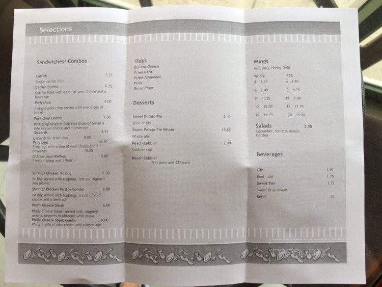 London's Soul Food - Colorado Springs, CO menu_pic