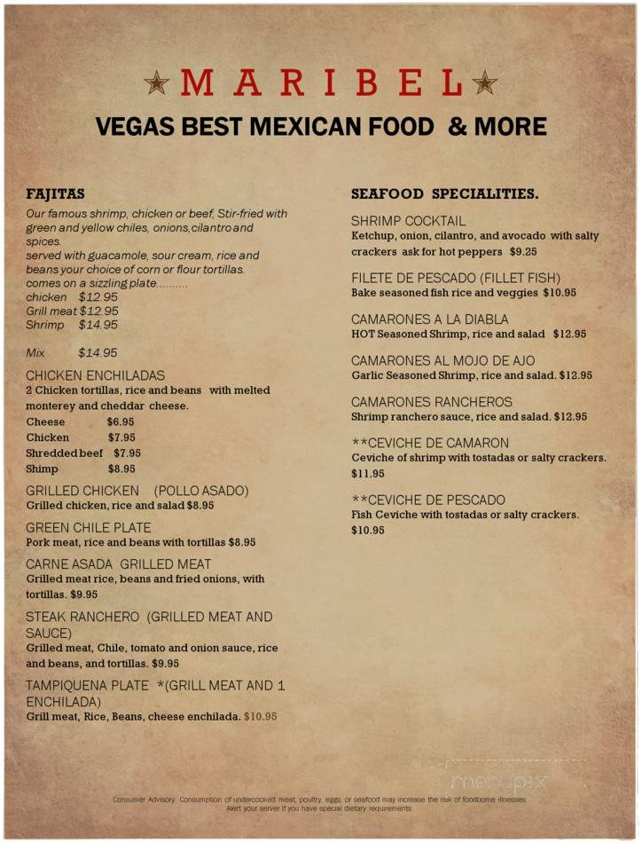 /250923043/Maribels-Mexican-Food-Las-Vegas-NV - Las Vegas, NV