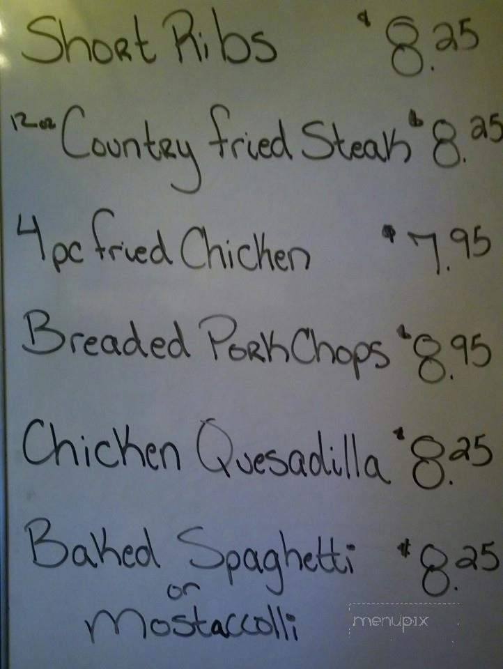 Gibraltar Grill & Fine Dining - Rockwood, MI menu_pic
