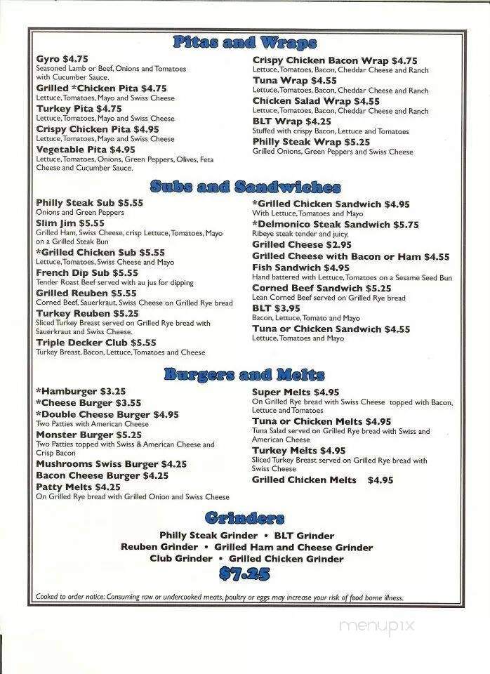 Gibraltar Grill & Fine Dining - Rockwood, MI menu_pic