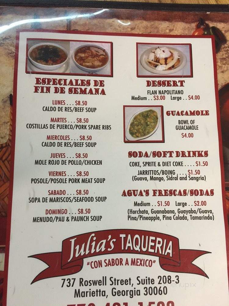 /251160397/Julias-Taqueria-Marietta-GA - Marietta, GA