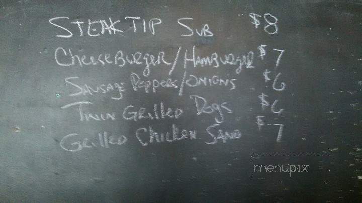 The Cliffhanger Bar & Grill - Weymouth, MA menu_pic
