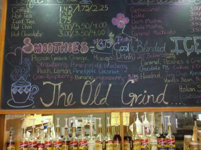 The Old Grind - Lindsborg, KS menu_pic